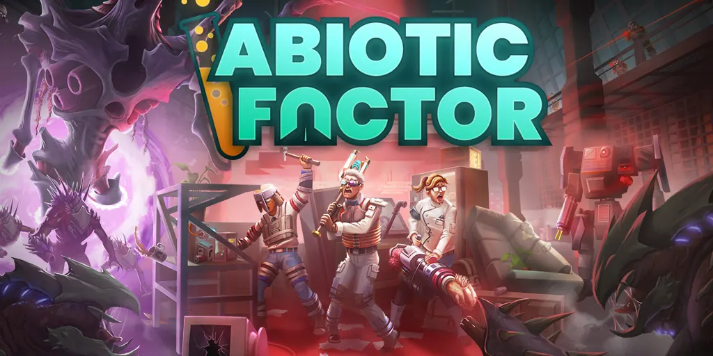 Scientists surviving inside the Abiotic Factor research facility
