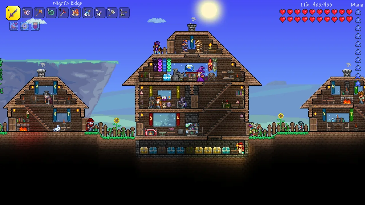 Terraria multiplayer world
