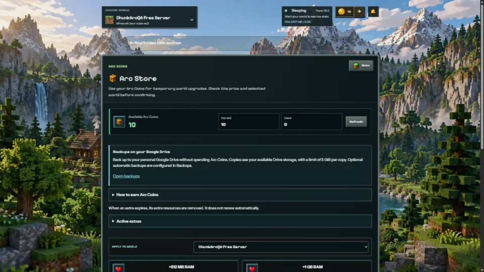 Arc Store and Arc Rewards (EN)