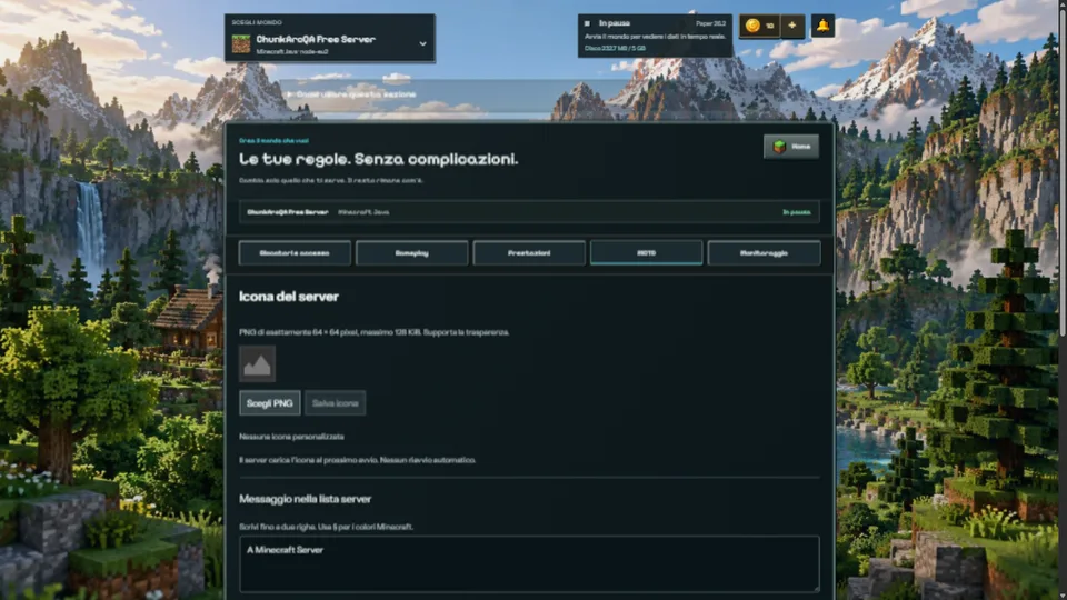 MOTD e icona del server (IT)