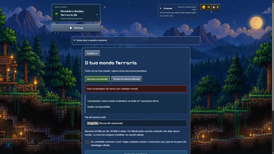 Terraria world files (IT)