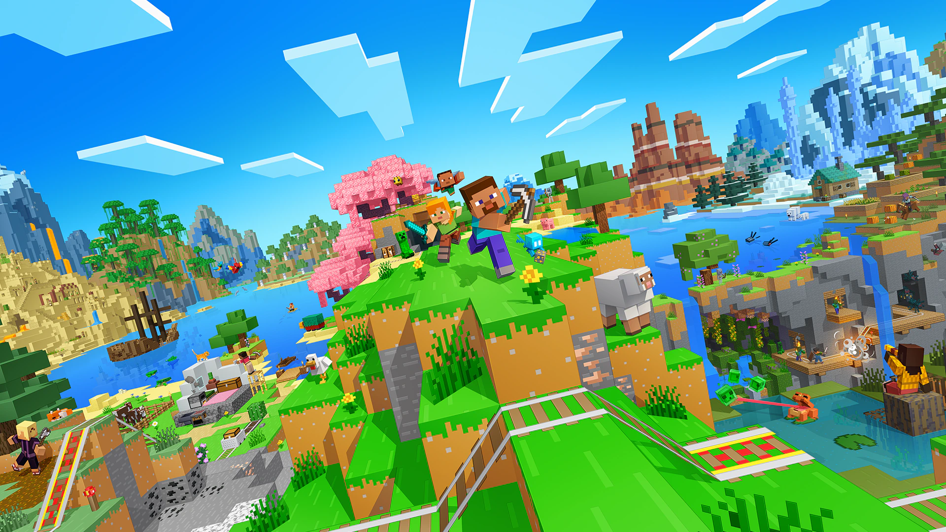 Minecraft — official game artwork